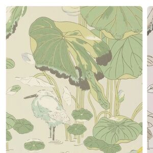 G P and J Baker nypheus wallpaper